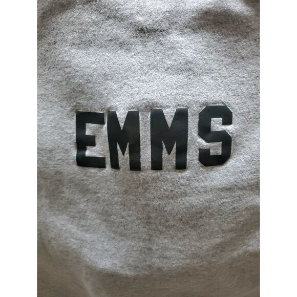 Whitehall Tennis Hoodie Grey Youth L Large Kangaroo Pockets Some Distress - Picture 6 of 11